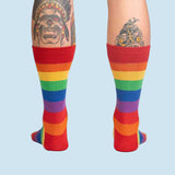 Socks: March With Pride (Crew, Shimmer)
