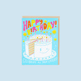 Greeting Card - Cake Layers Birthday