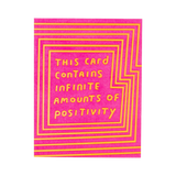 Infinite Positivity Greeting Card
