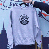 Sweatshirt: Brooklyn Superhero Supply Co. Logo