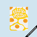Greeting Card - Eggstra Special Thanks